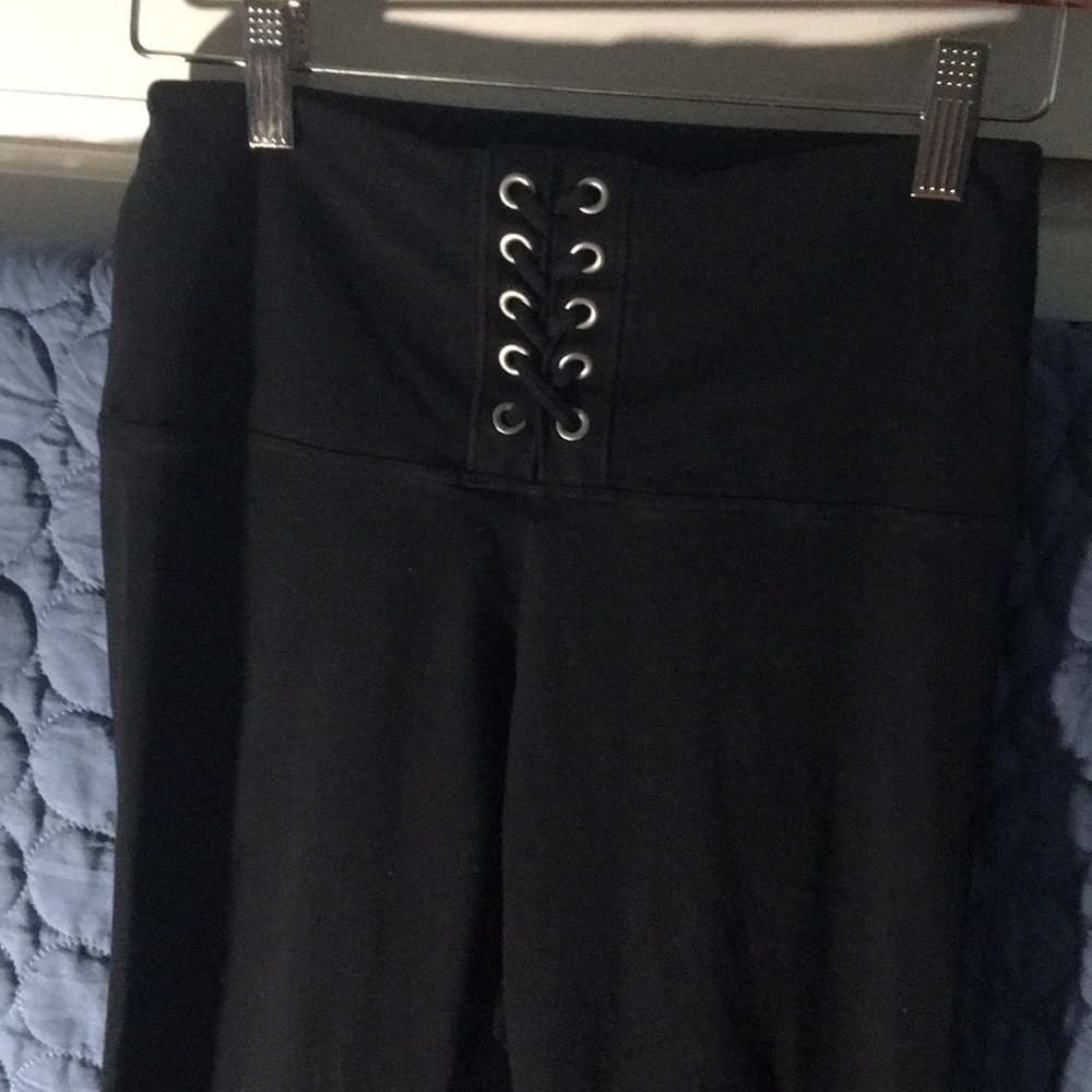Workout pants PINK size small black